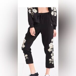 Silence + Noise Embroidered Pants